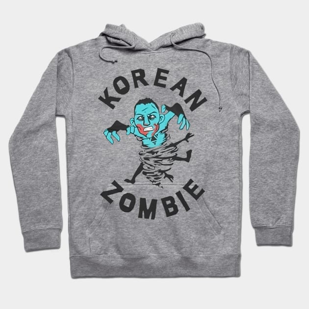 Korean Zombie crazy Hoodie by sabrinasimoss